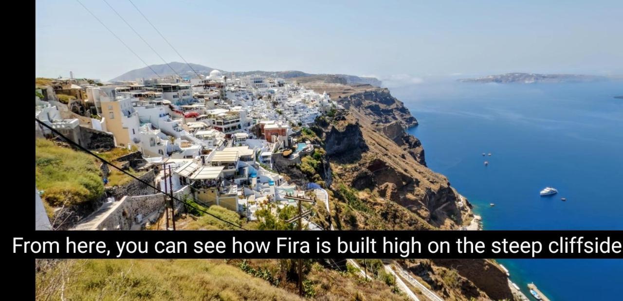 Santorini Pleasure Studios Fira  Dış mekan fotoğraf