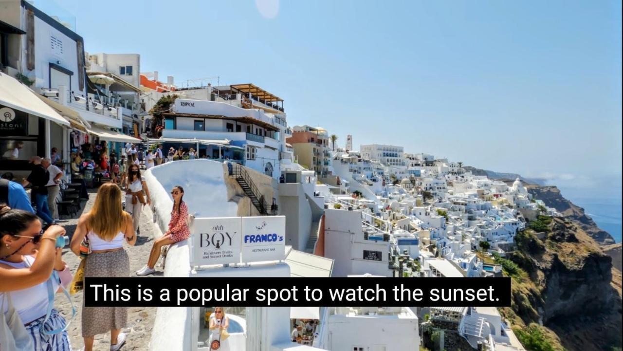 Santorini Pleasure Studios Fira  Dış mekan fotoğraf